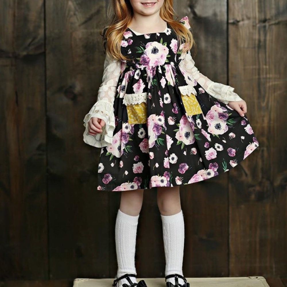 *****SOLD****Mustard Pie dress size 6